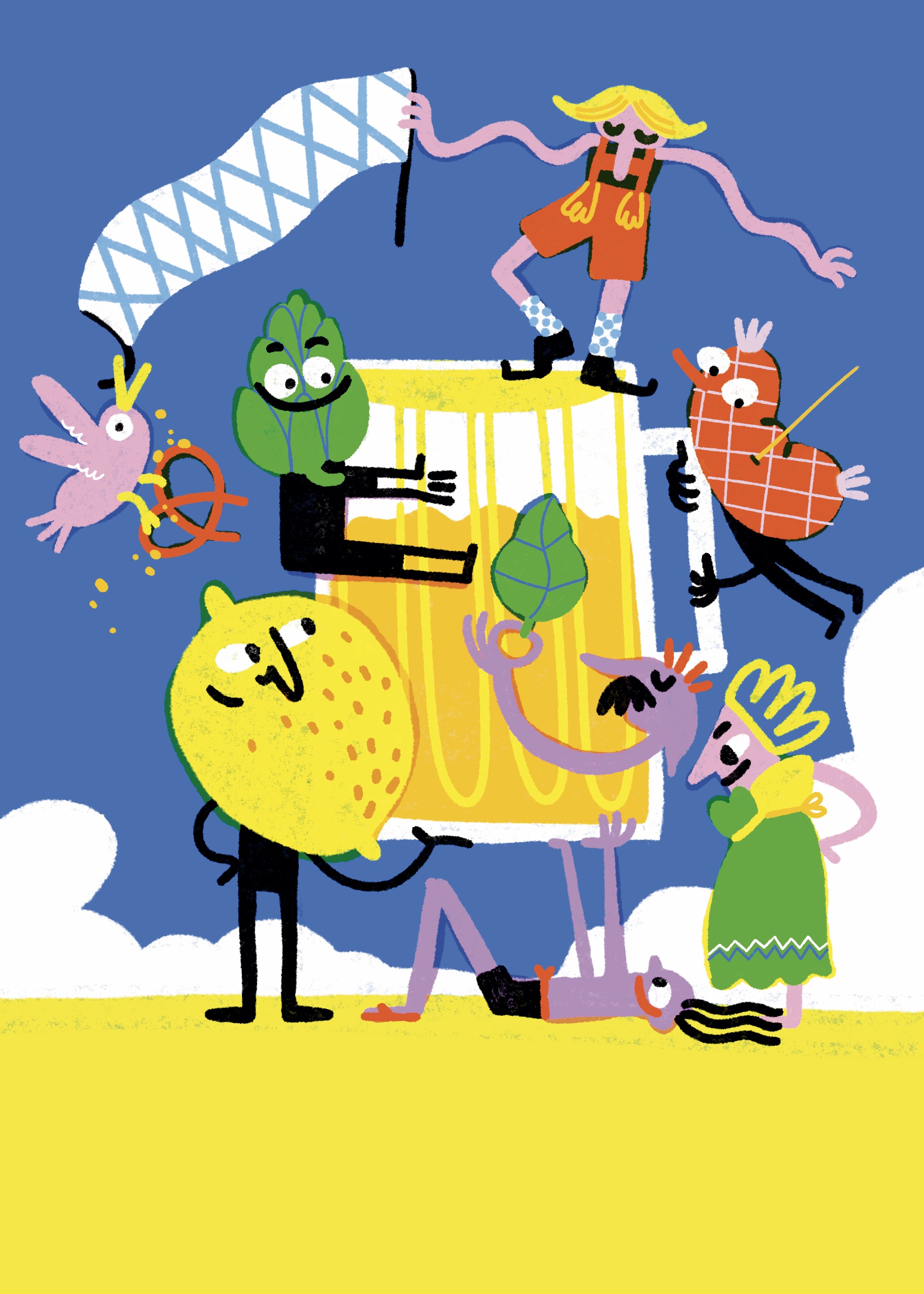 Illustration for a Genovese contest